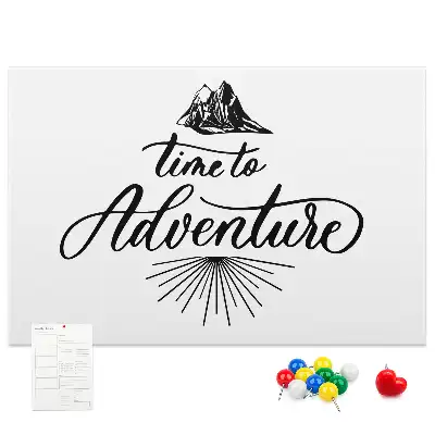 Memobord van kurk Inspirerende affirmatie