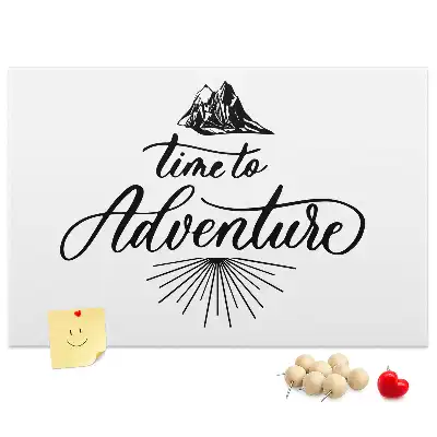 Memobord van kurk Inspirerende affirmatie