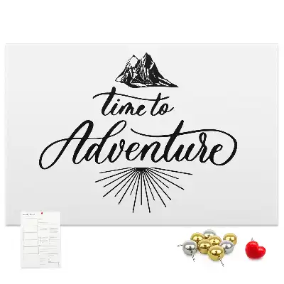 Memobord van kurk Inspirerende affirmatie