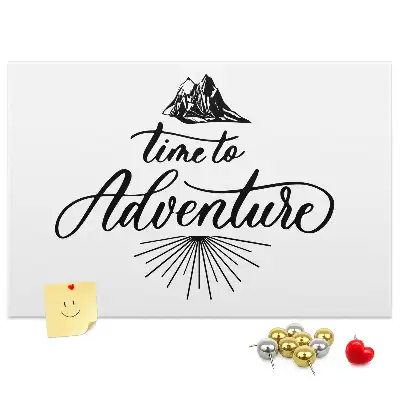 Memobord van kurk Inspirerende affirmatie
