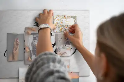 Memobord van kurk Inspirerende affirmatie
