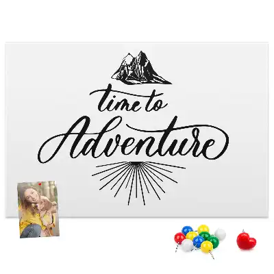Memobord van kurk Inspirerende affirmatie