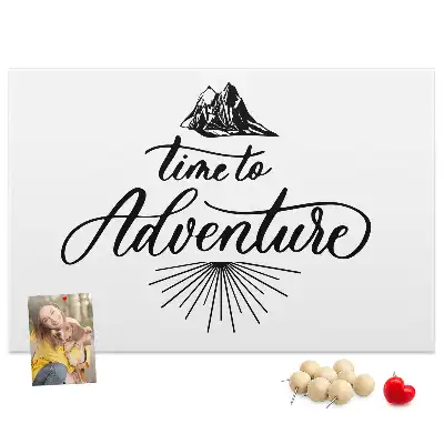 Memobord van kurk Inspirerende affirmatie