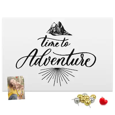 Memobord van kurk Inspirerende affirmatie