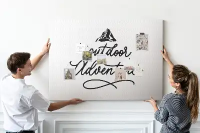 Memobord van kurk Motiverende spreuk