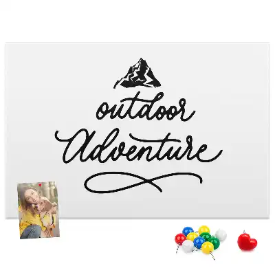 Memobord van kurk Motiverende spreuk