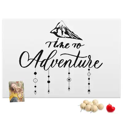 Memobord van kurk Inspirerende wandslogan
