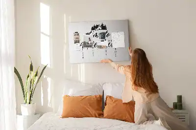 Memobord van kurk Motiverende gedachte voor elke dag