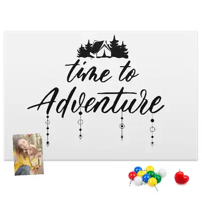 Memobord van kurk Motiverende gedachte voor elke dag