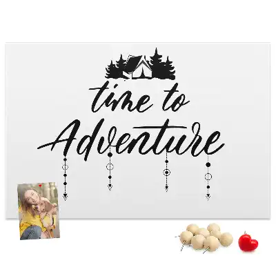 Memobord van kurk Motiverende gedachte voor elke dag