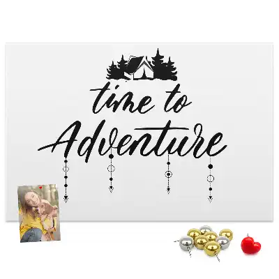Memobord van kurk Motiverende gedachte voor elke dag