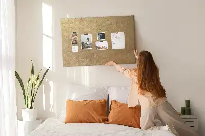 Memobord van kurk Decoratief canvas