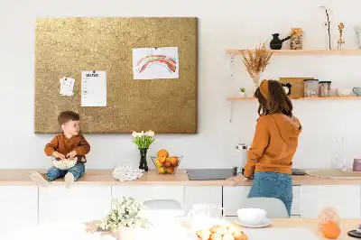 Memobord van kurk Decoratief canvas