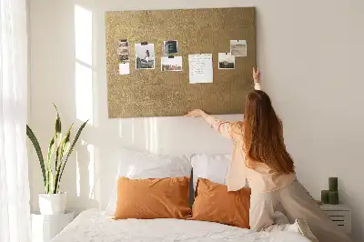 Memobord van kurk Decoratief canvas