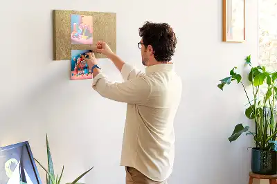 Memobord van kurk Decoratief canvas