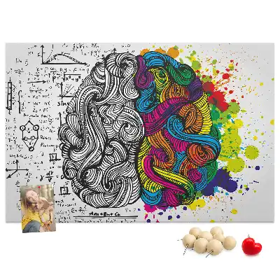 Kurk prikbord Psychologisch motief van denken
