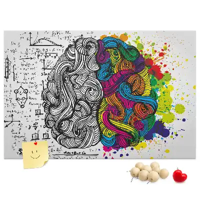 Kurk prikbord Psychologisch motief van denken