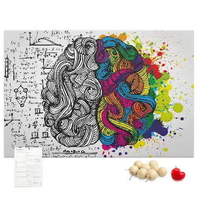 Kurk prikbord Psychologisch motief van denken