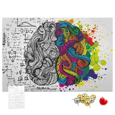 Kurk prikbord Psychologisch motief van denken