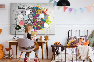 Kurk prikbord Psychologisch motief van denken