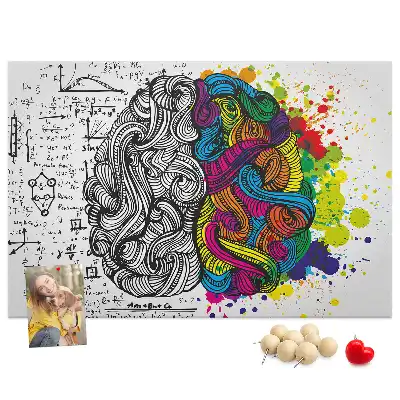 Kurk prikbord Psychologisch motief van denken