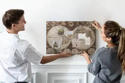 Kurk prikbord Klassieke atlas van weleer