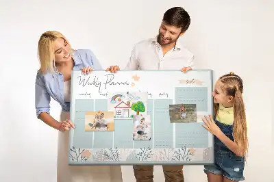 Kurk prikbord Weekschema