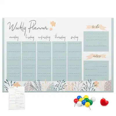 Kurk prikbord Weekschema