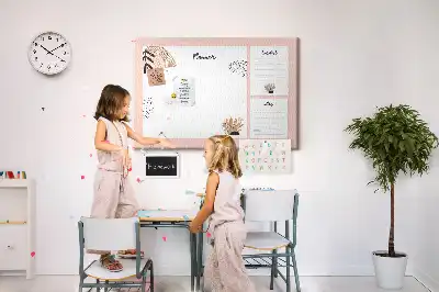 Memobord van kurk Planner notitieboek