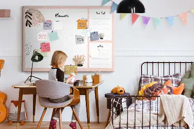 Memobord van kurk Planner notitieboek