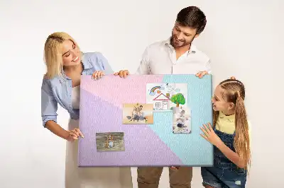 Kurk prikbord Pastelpatroon