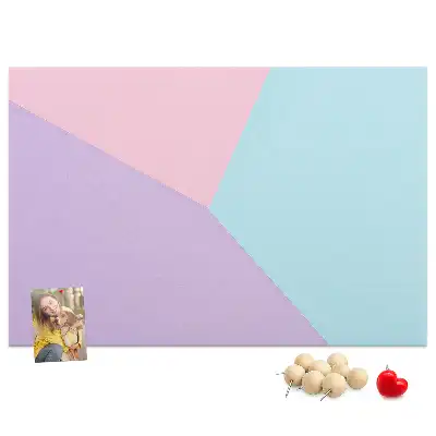 Kurk prikbord Pastelpatroon