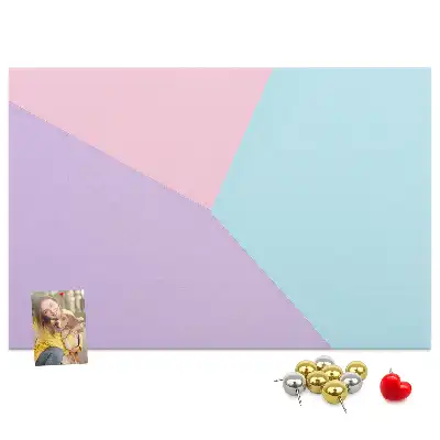 Kurk prikbord Pastelpatroon