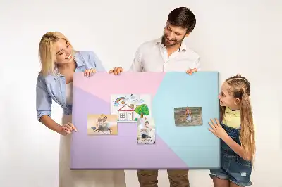 Kurk prikbord Pastelpatroon