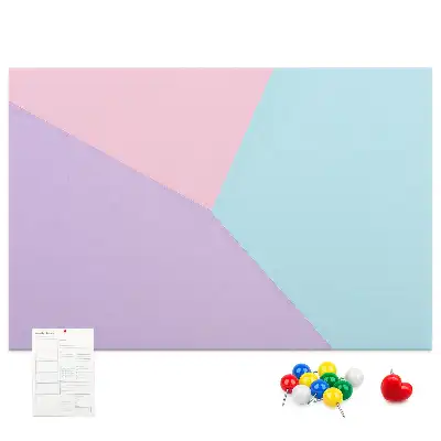 Kurk prikbord Pastelpatroon
