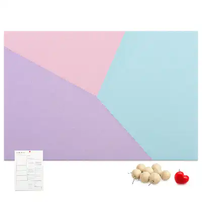 Kurk prikbord Pastelpatroon