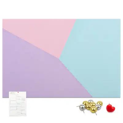Kurk prikbord Pastelpatroon