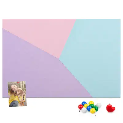 Kurk prikbord Pastelpatroon