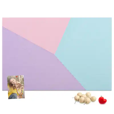 Kurk prikbord Pastelpatroon