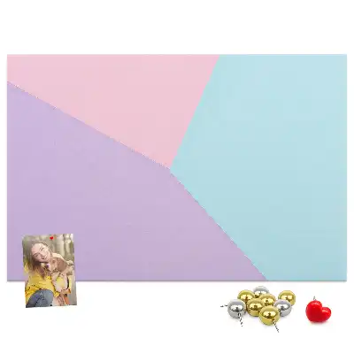 Kurk prikbord Pastelpatroon