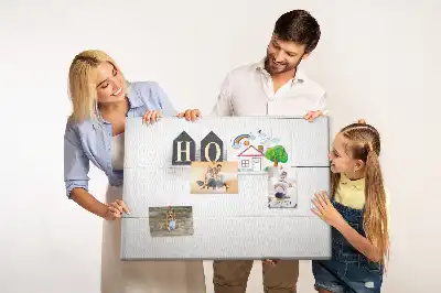 Memobord van kurk Home tekstdecoratie
