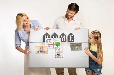 Memobord van kurk Home tekstdecoratie