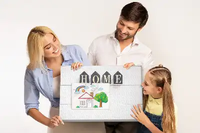 Memobord van kurk Home tekstdecoratie