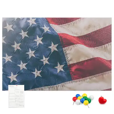 Kurk prikbord Amerikaanse vlag