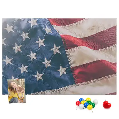 Kurk prikbord Amerikaanse vlag