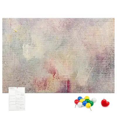 Kurk prikbord Geschilderde abstractie