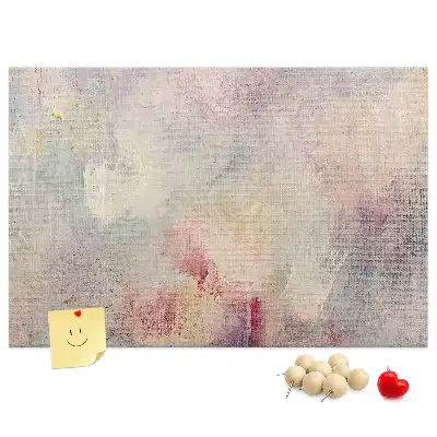 Kurk prikbord Geschilderde abstractie