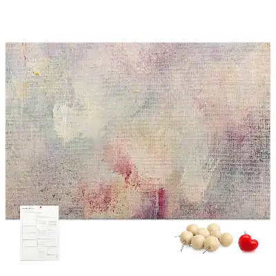 Kurk prikbord Geschilderde abstractie