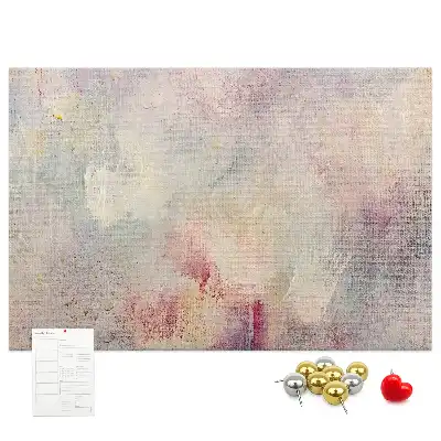 Kurk prikbord Geschilderde abstractie