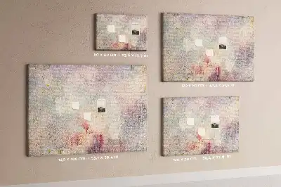 Kurk prikbord Geschilderde abstractie